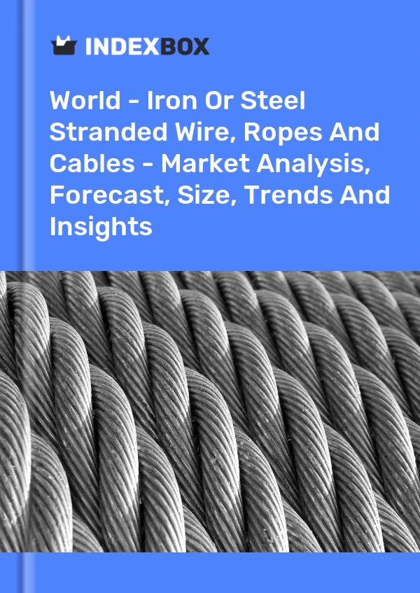 Report World - Iron or Steel Stranded Wire, Ropes and Cables - Market Analysis, Forecast, Size, Trends and Insights for 499$