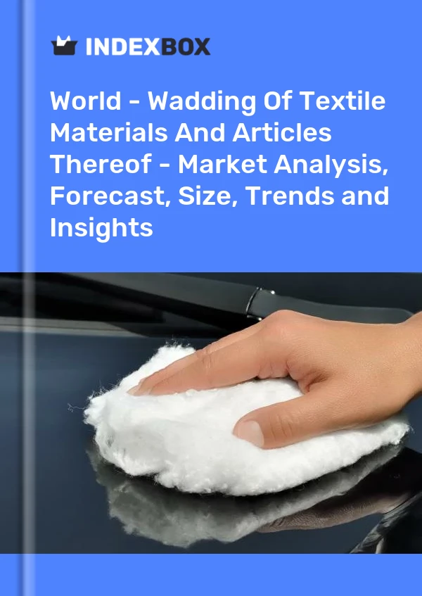 Report World - Wadding of Textile Materials and Articles Thereof - Market Analysis, Forecast, Size, Trends and Insights for 499$